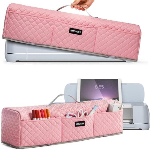 Padded Dust Cover Compatible with Cricut Maker 4, Explore 4, Cricut Maker - Picture 1 of 7